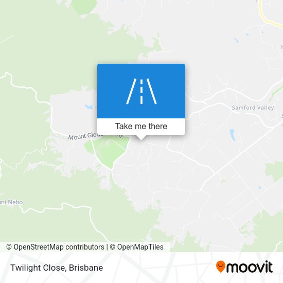 Twilight Close map