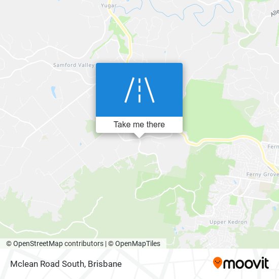Mclean Road South map