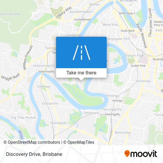 Discovery Drive map
