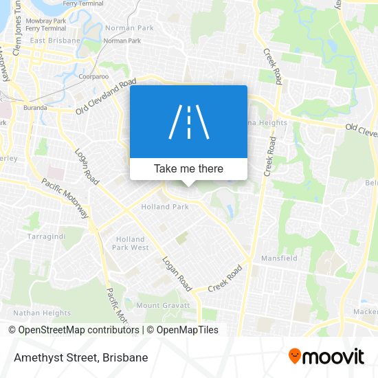 Amethyst Street map