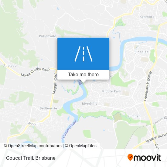 Coucal Trail map