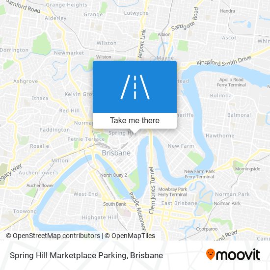 Spring Hill Marketplace Parking map