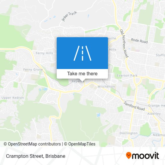 Crampton Street map