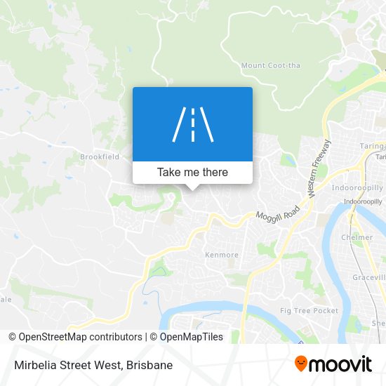 Mirbelia Street West map