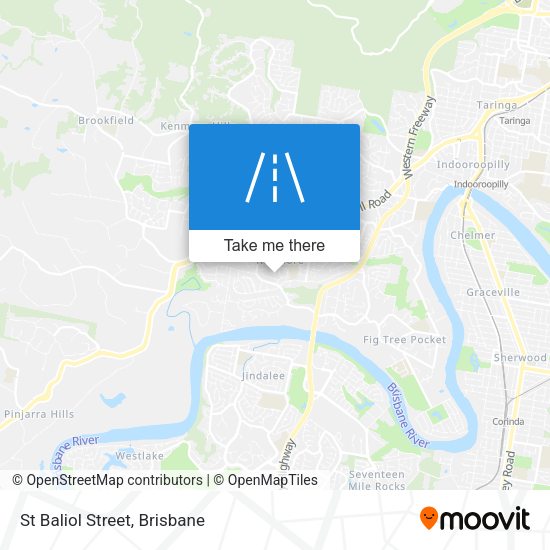 St Baliol Street map