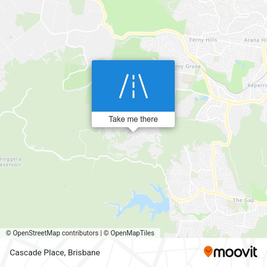 Cascade Place map