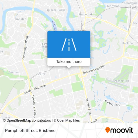 Pamphlett Street map