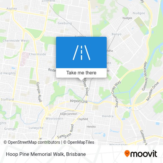 Hoop Pine Memorial Walk map