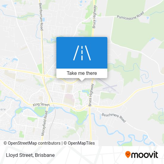 Lloyd Street map
