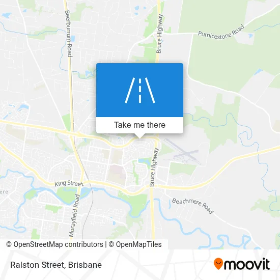 Mapa Ralston Street