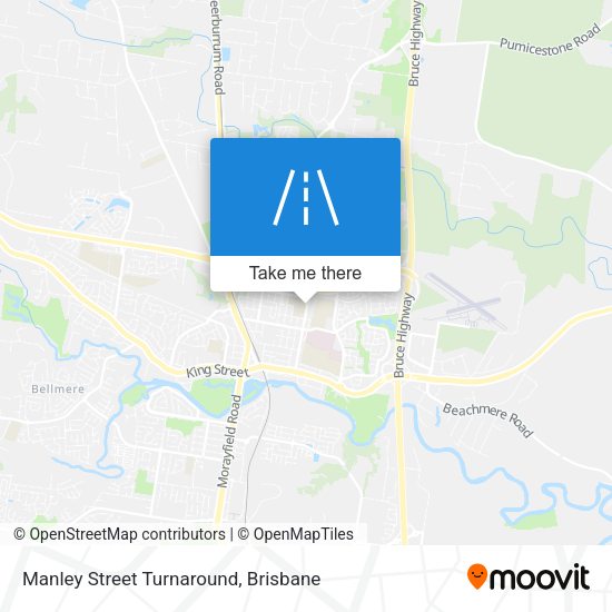 Manley Street Turnaround map