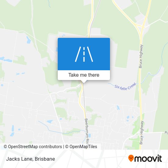 Jacks Lane map