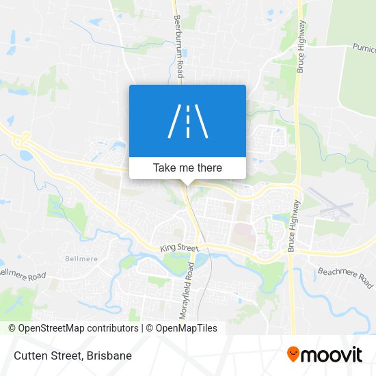 Cutten Street map