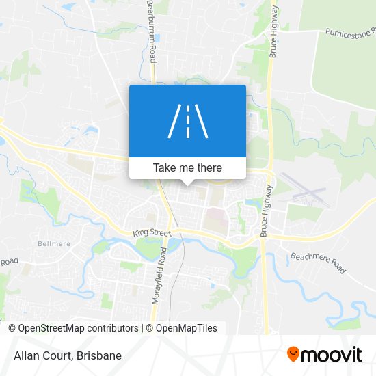Allan Court map