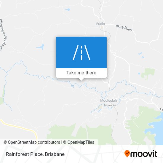 Rainforest Place map