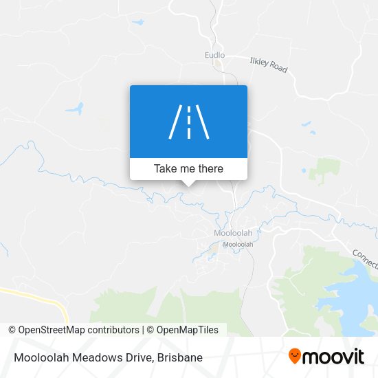 Mooloolah Meadows Drive map