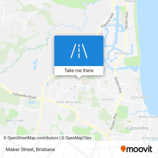 Maber Street map