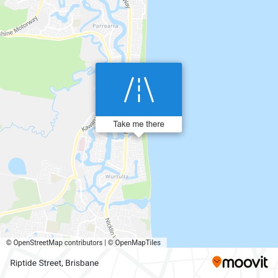 Riptide Street map