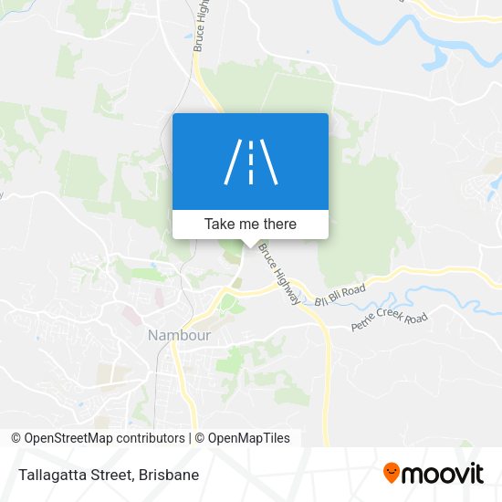 Tallagatta Street map