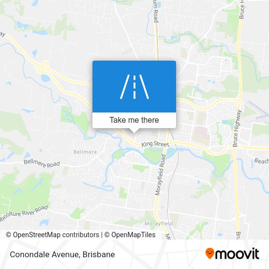 Conondale Avenue map