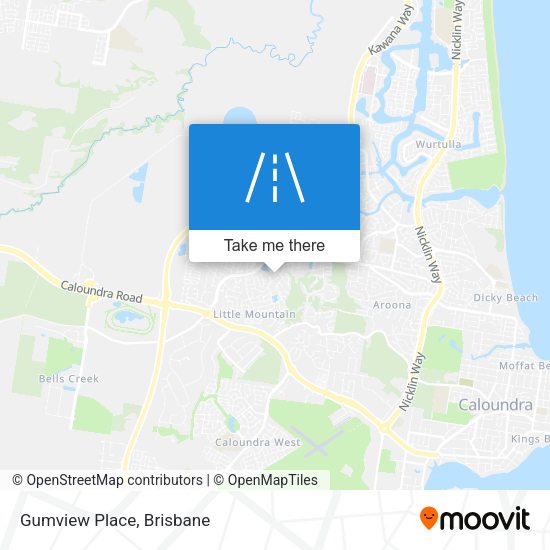 Gumview Place map