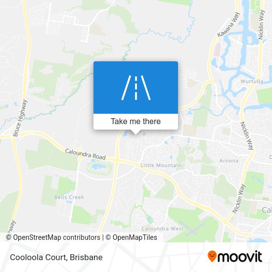 Cooloola Court map