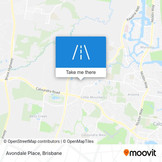 Avondale Place map