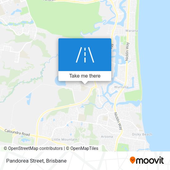 Pandorea Street map
