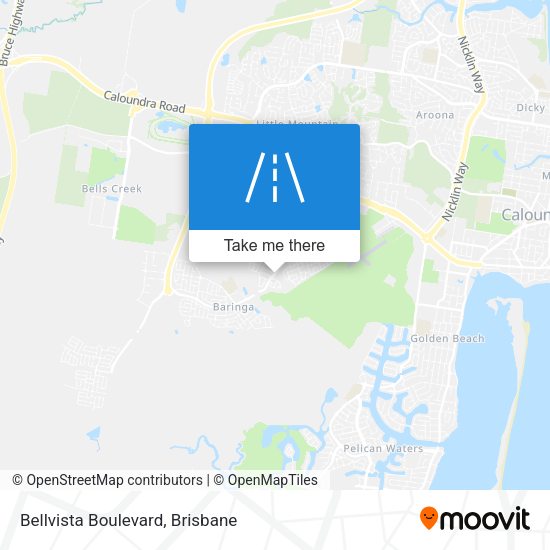 Bellvista Boulevard map