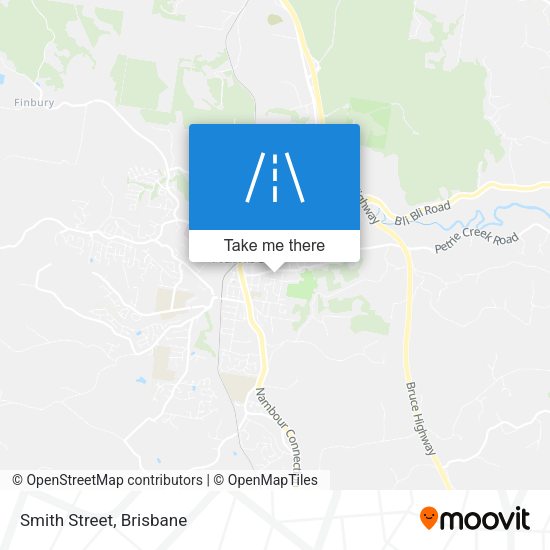 Smith Street map