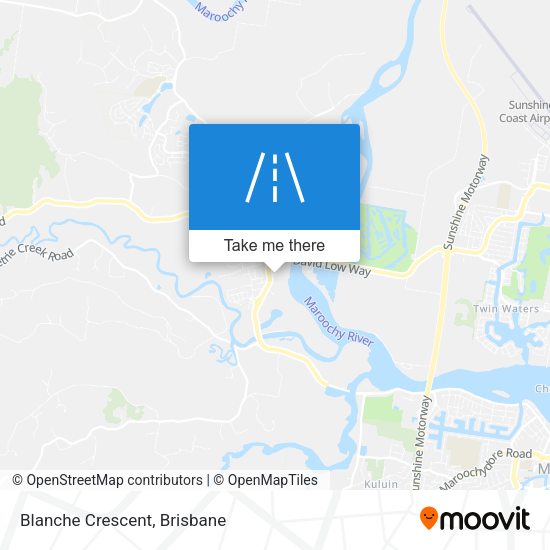 Blanche Crescent map