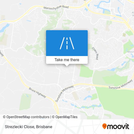 Strezlecki Close map