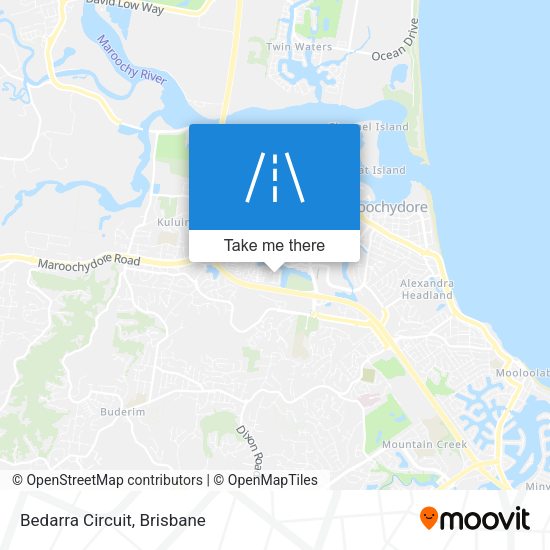 Bedarra Circuit map