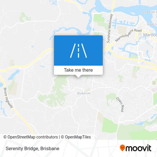 Serenity Bridge map