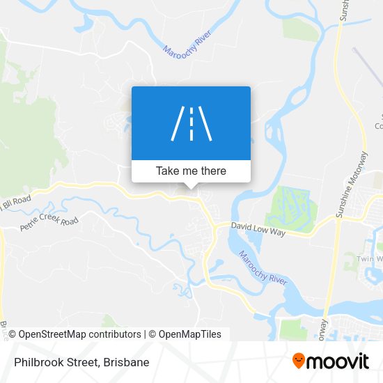 Philbrook Street map