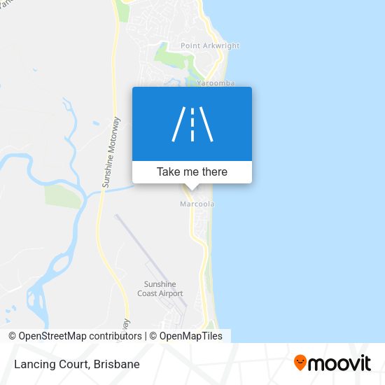 Lancing Court map