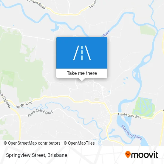 Mapa Springview Street