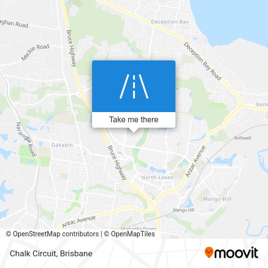 Chalk Circuit map