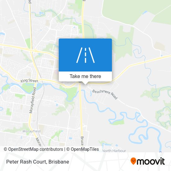 Peter Rash Court map