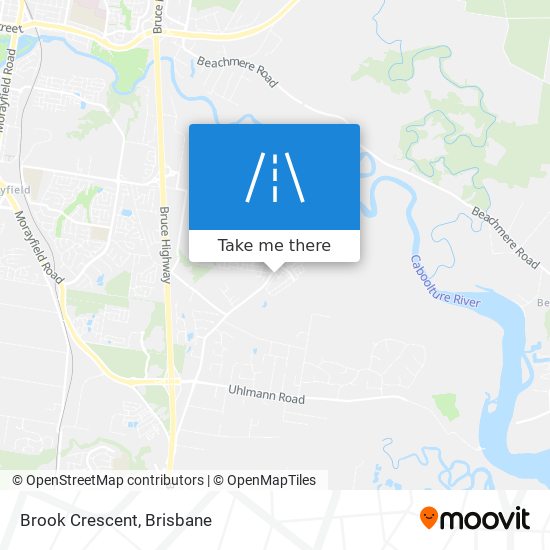 Brook Crescent map