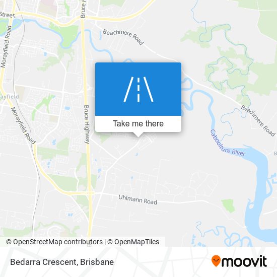 Bedarra Crescent map