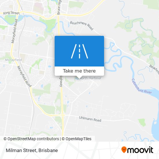 Milman Street map