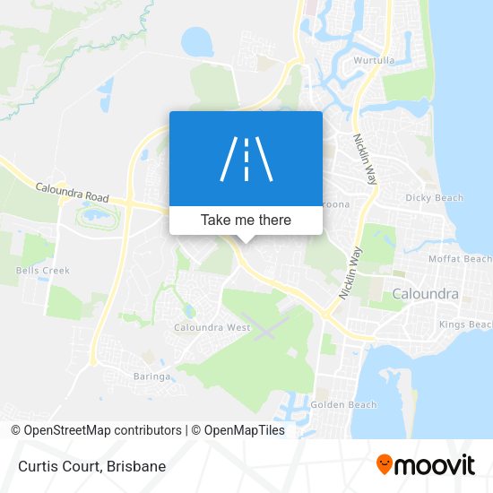 Curtis Court map