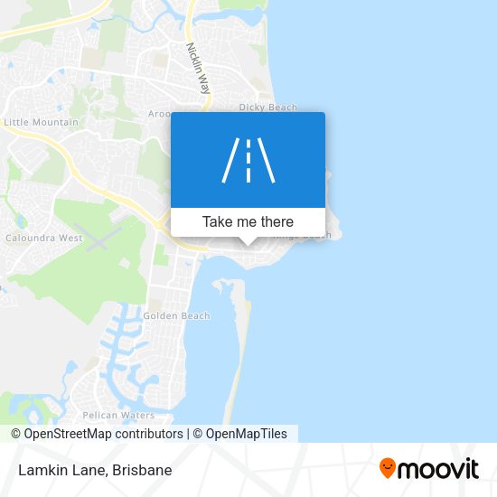 Lamkin Lane map