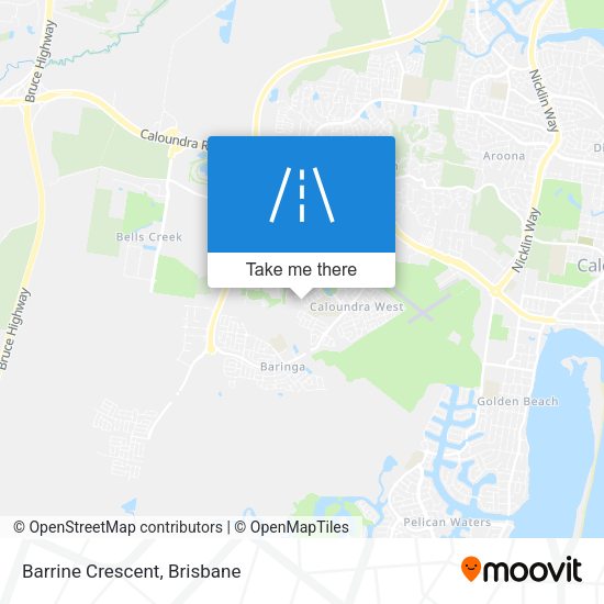 Barrine Crescent map