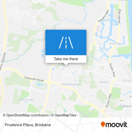 Prudence Place map