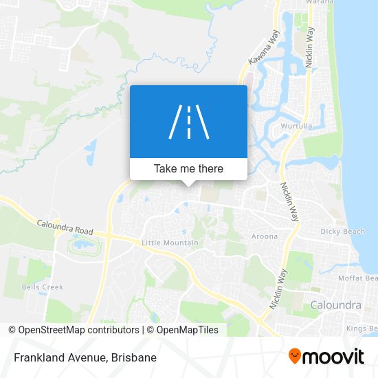 Frankland Avenue map
