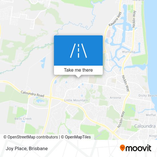 Joy Place map