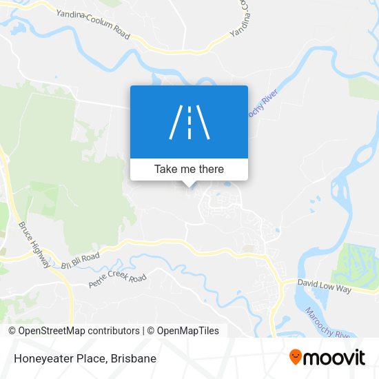 Honeyeater Place map