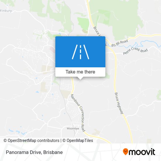 Panorama Drive map
